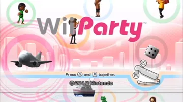 Wii Party screen shot title